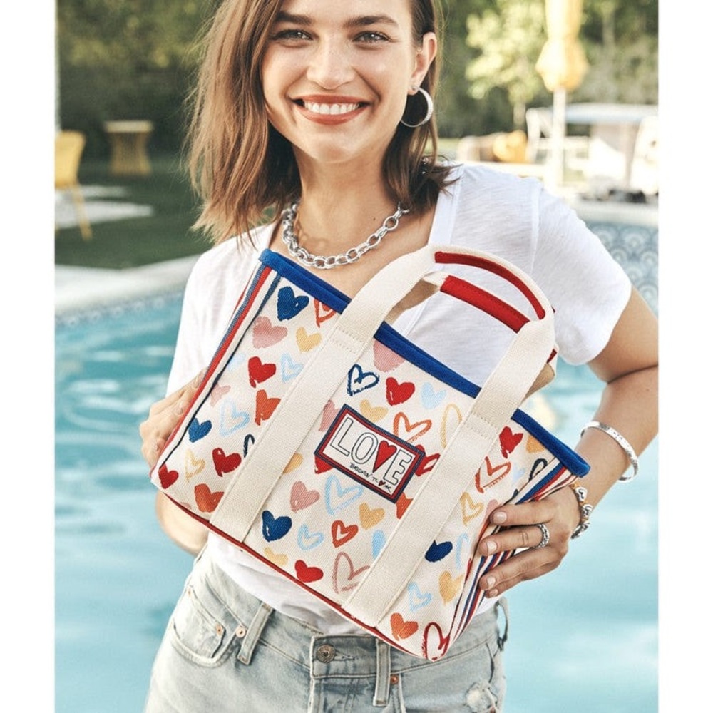 NWT Red White and You Mini Tote